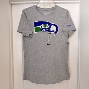NIKE Seahawks Heather Grey NEW T-Shirt ~Size XL